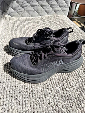 HOKA Bondi Athletic Shoes Black US 8.5